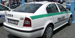 Skoda Octavia w barwach czeskiej policji